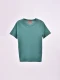 REMERA MIX COLOR VERDE AZULADO