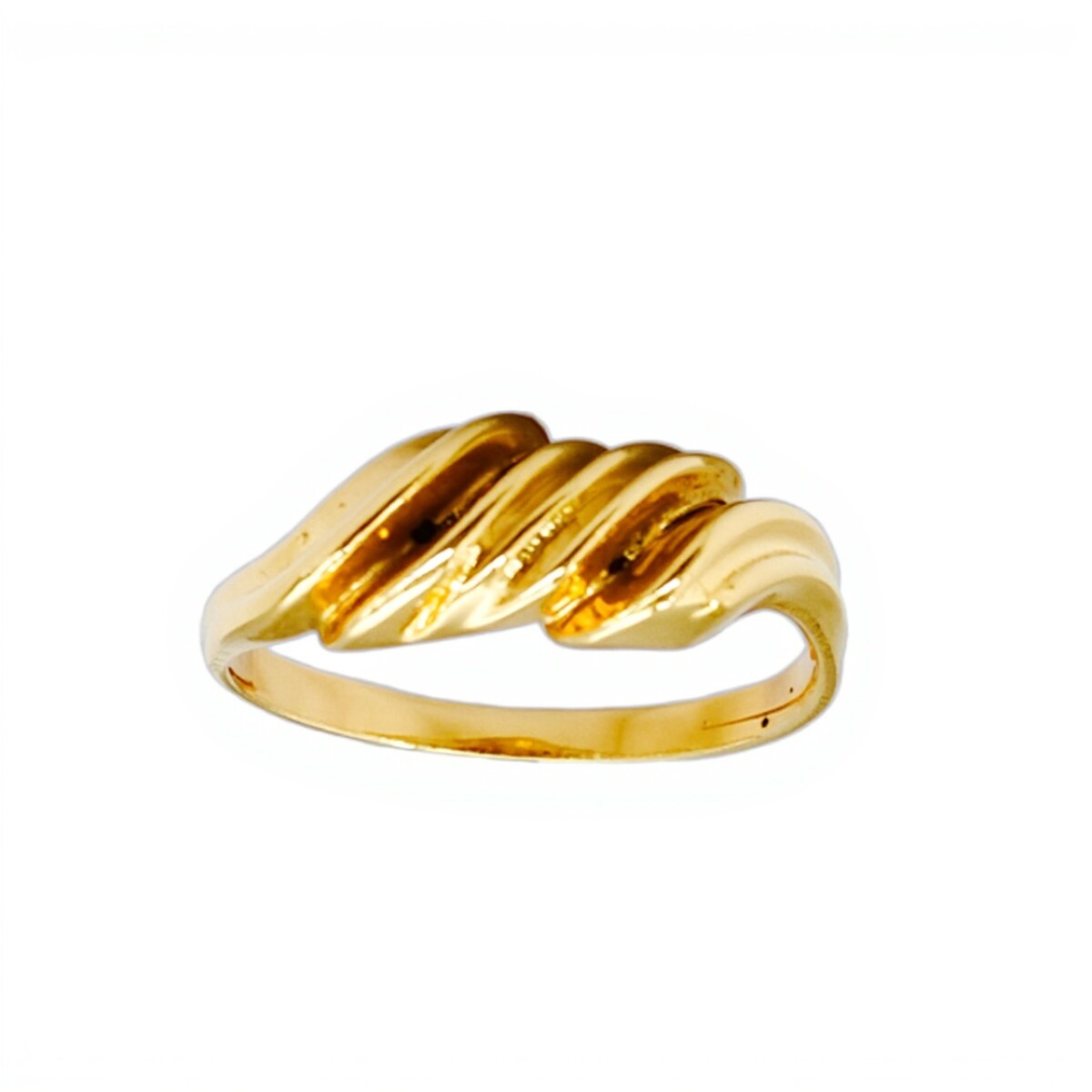 Anillo Croissant-Oro bajo-Sin Piedra-AN8179 - sinpiedra 