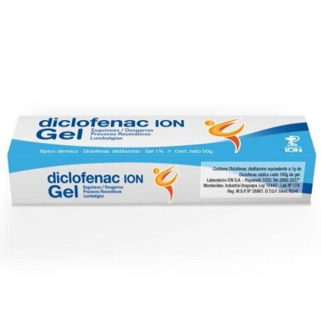 Diclofenac Ion Gel 50grs – Gel Analgésico Muscular Diclofenac Ion Gel 50grs – Gel Analgésico Muscular