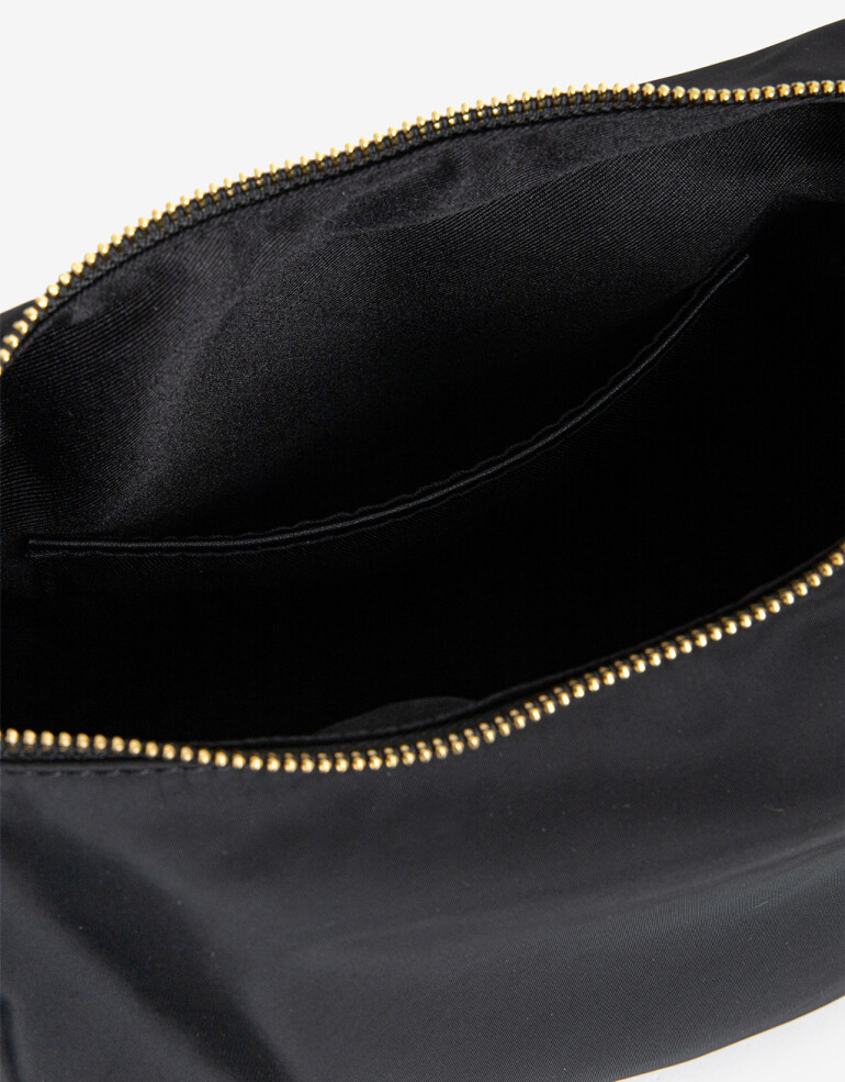 City Cartera Formato City Con Asa De Hombro. - Negro
