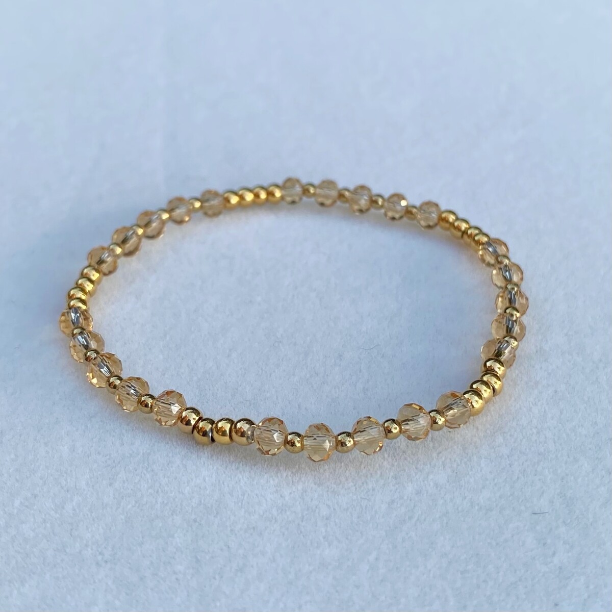 Pulsera MARYLAND en acero y cristales 