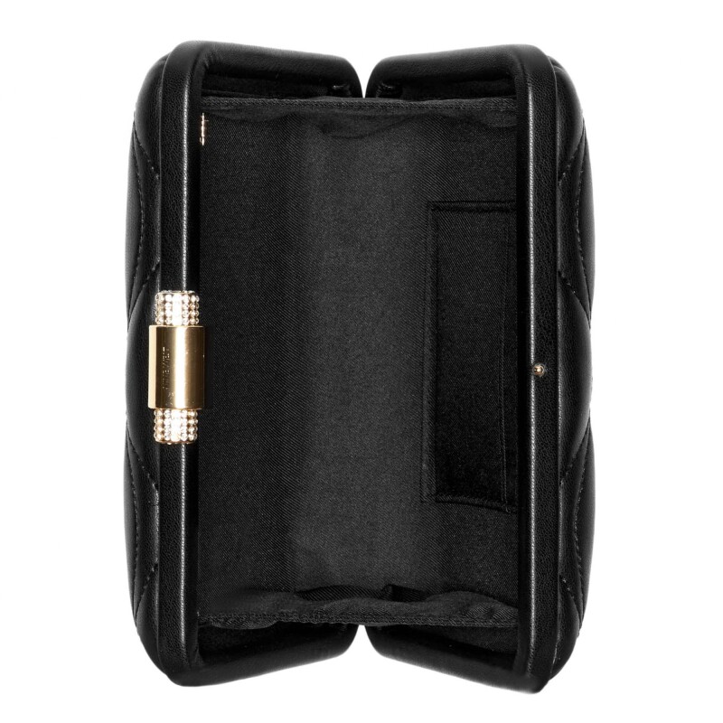 Small Leather Goods Isa Minaudiere Black