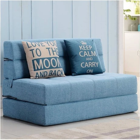 Sofa cama Foldie 2 cuerpos Azul