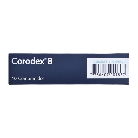 Corodex 8 Mg X10 Comprimidos Cardíaco Corodex 8 Mg X10 Comprimidos Cardíaco