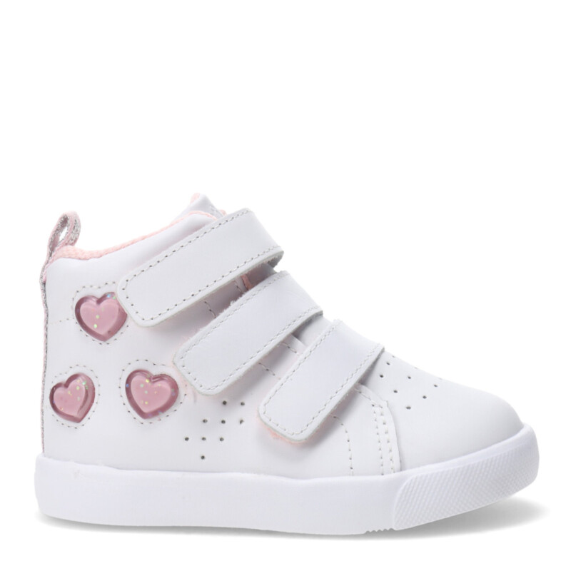 Botas Infantiles Bibi Agility Mini Blanco - Rosa