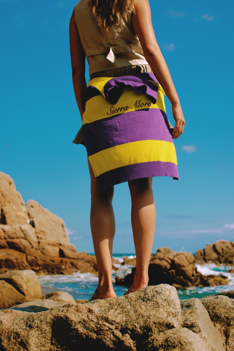 Heritage Sweater - Violeta / Pistacho 