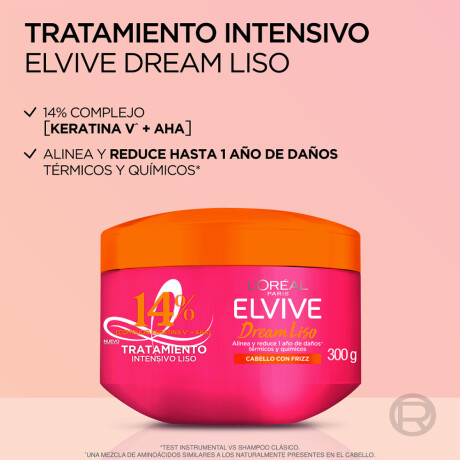 Mascarilla Capilar L'Oreal Paris Elvive Dream Liso 300ml Mascarilla Capilar L'Oreal Paris Elvive Dream Liso 300ml