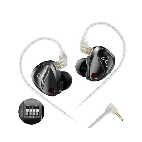 Auriculares Kz Duonic-bass 3.5mm Con Switch Auriculares Kz Duonic-bass 3.5mm Con Switch