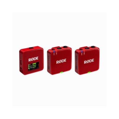 Microfono Inalambrico Rode Wireless Go Iii X2 Mic Red Microfono Inalambrico Rode Wireless Go Iii X2 Mic Red