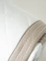Cubrecama 2 Plazas Queen Microfibra Washed Blanco