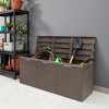 Baúl Rimax en PP de 300 lt 52,3 × 43 × 126,1 cm Mocca