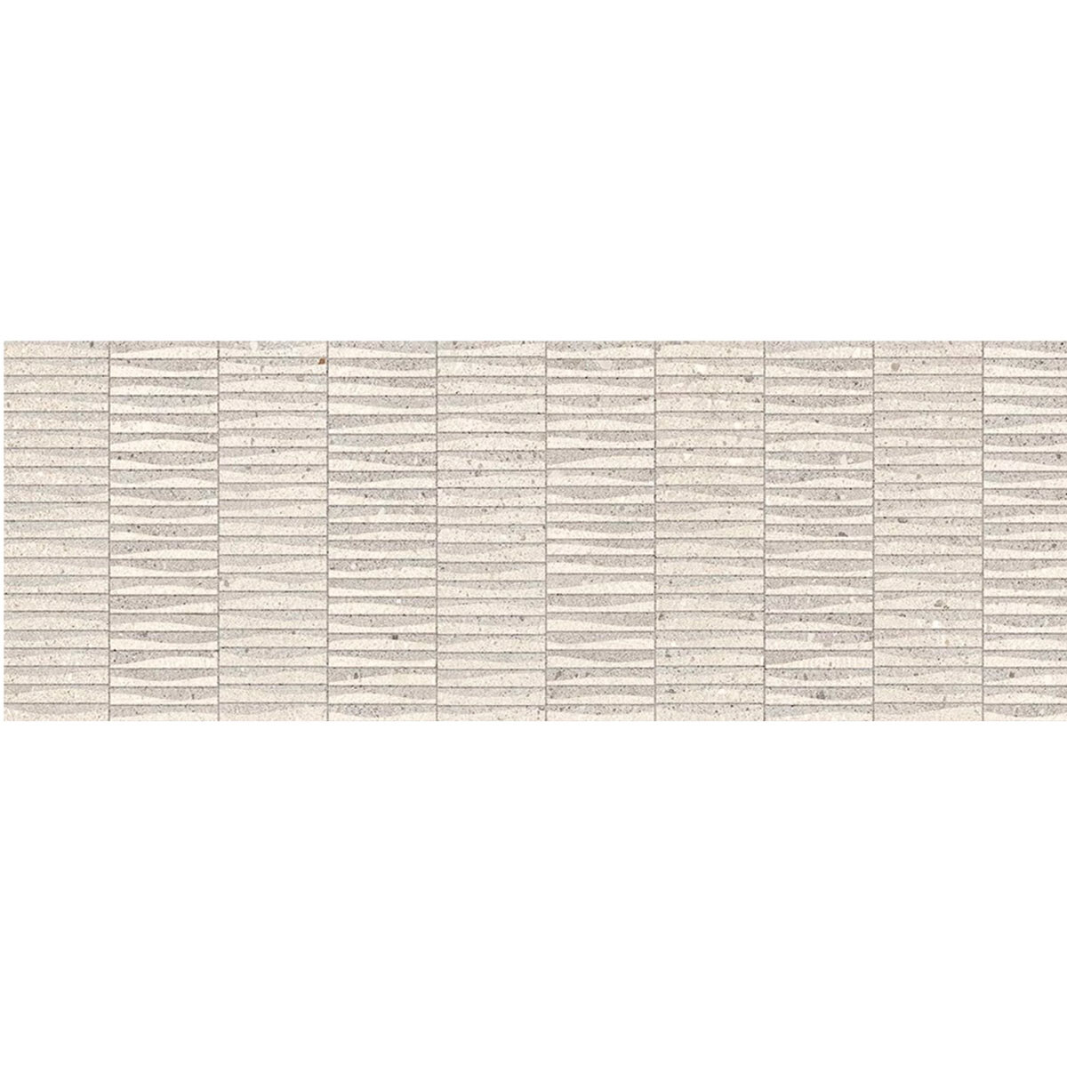 CERAMICA PARA PARED DE 33X100 REVESTIMIENTO BEIGE RECTIFICADO MOSAICO MATE PORCELANOSA - GAMAS DE GRIS 