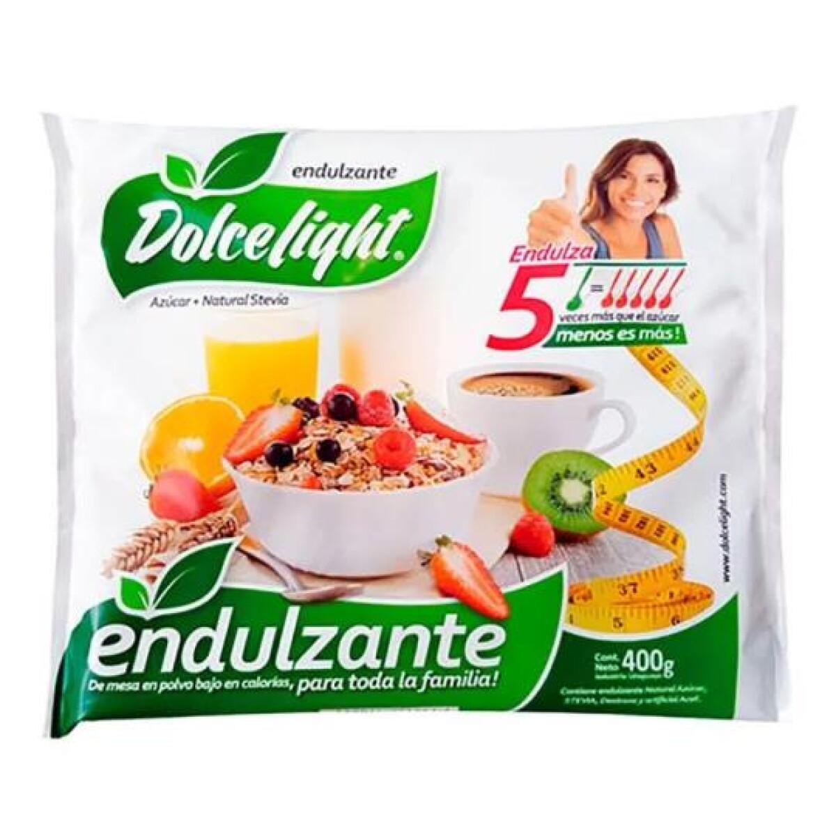 NAT-ENDULZANTE DOLCELIGHT 400G 
