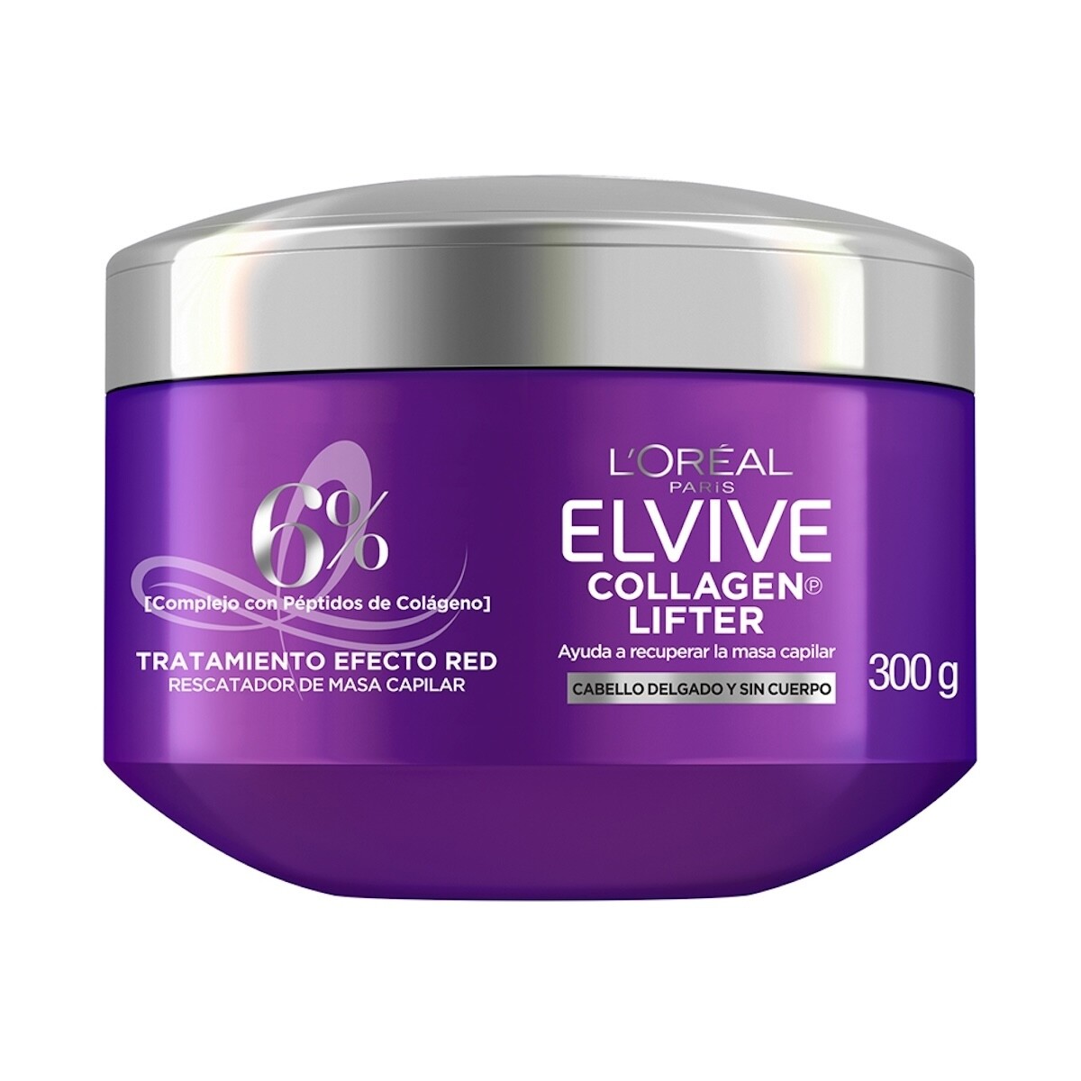 Mascarilla L'oréal Paris Elvive Collagen Lifter 300 Grs. 