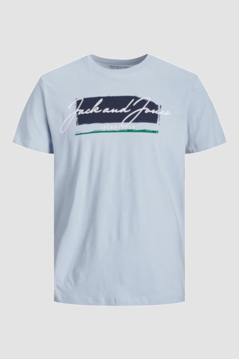 Camiseta Sunset Logo Cashmere Blue
