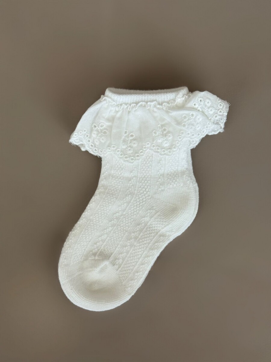 Medias Azucena - Blanca 