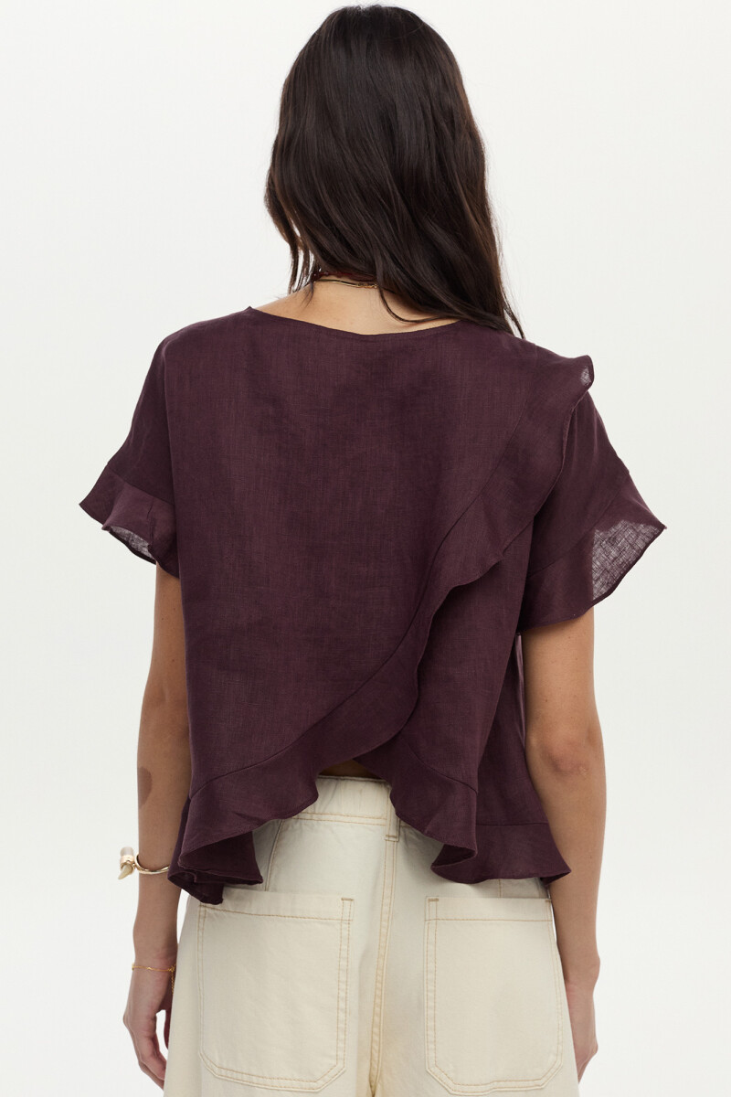 Blusa Samoa Bordo