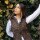 Dancing Queen Vest Tweed Beige / Chocolate