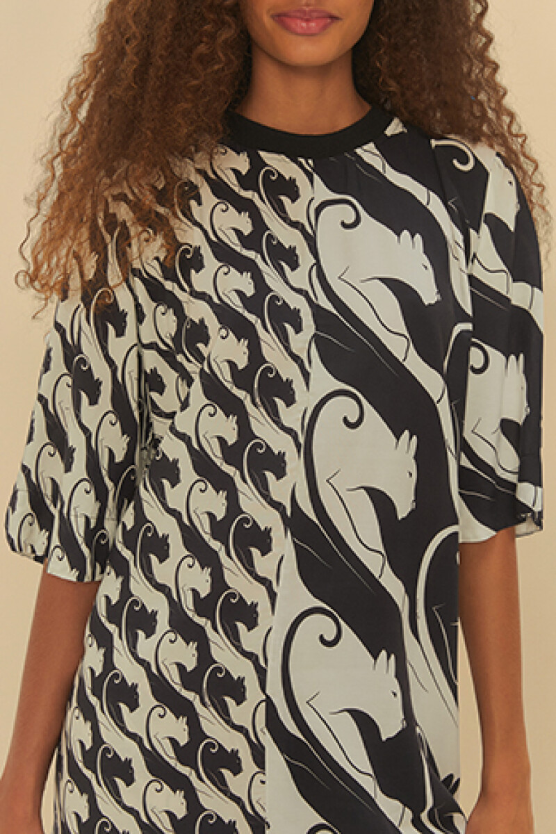 CAMISERO PANTERAS Negro
