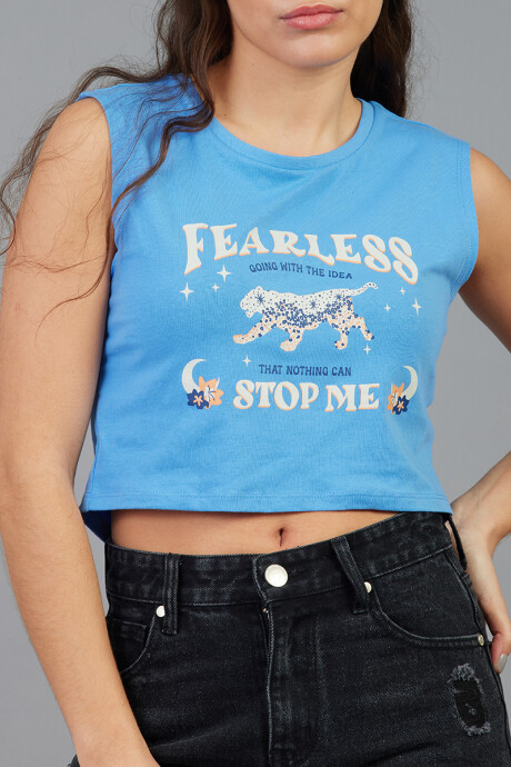 MUSCULOSA ALONA DIXIE Ceruleo