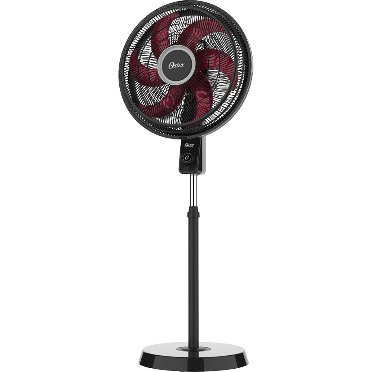 Ventilador Turbo Oster OS-V881 Super Breeze 140W - NEGRO-ROJO 