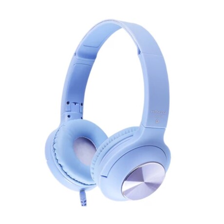 AURICULARES CON CABLE VINCHA HZ600 AJUSTABLE AZULES AURICULARES CON CABLE VINCHA HZ600 AJUSTABLE AZULES