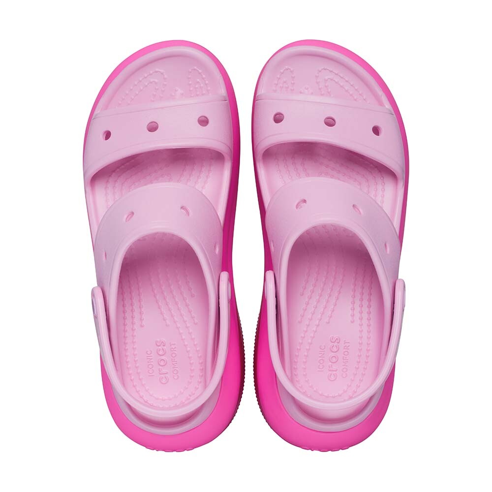 Mega Crush Matte Sandal - Unisex Pink Tweed/Multi