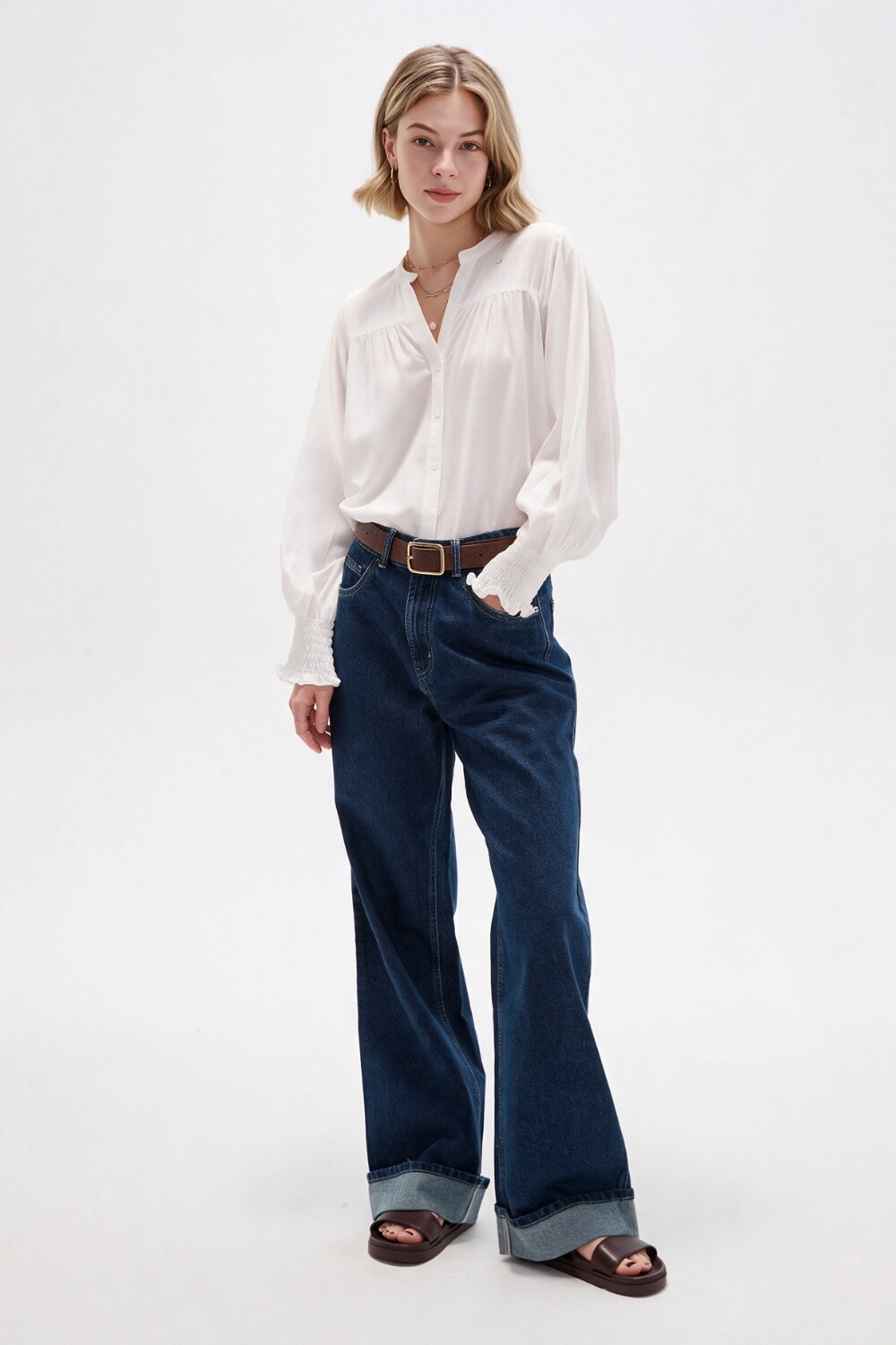 Pantalon Zopi Azul Oscuro