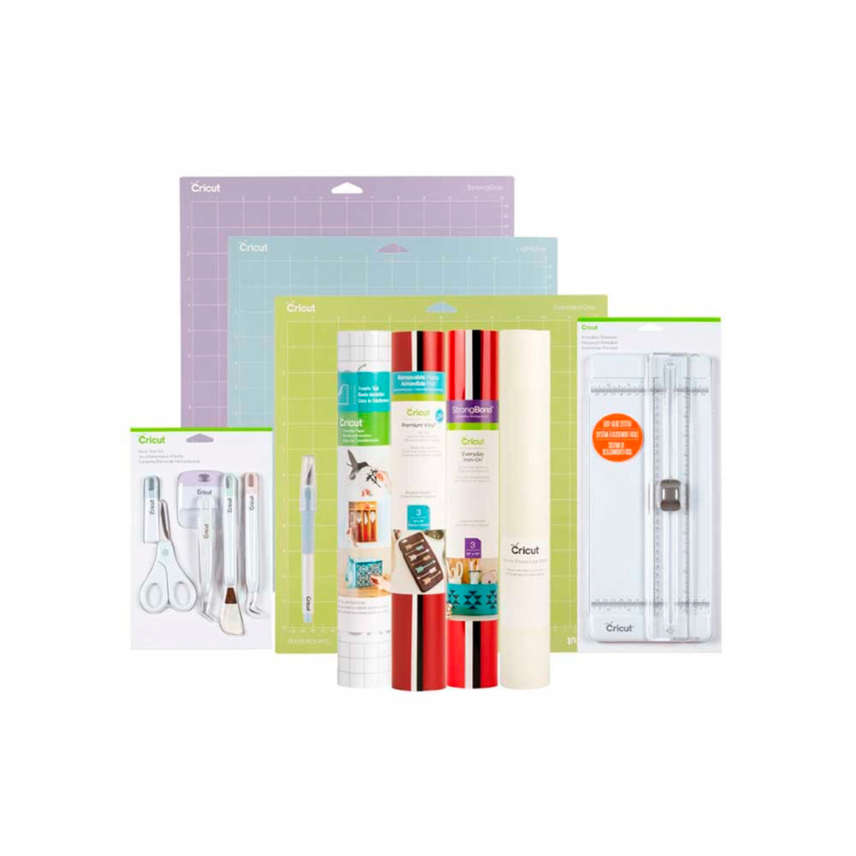 Kit de herramientas y materiales Cricut 