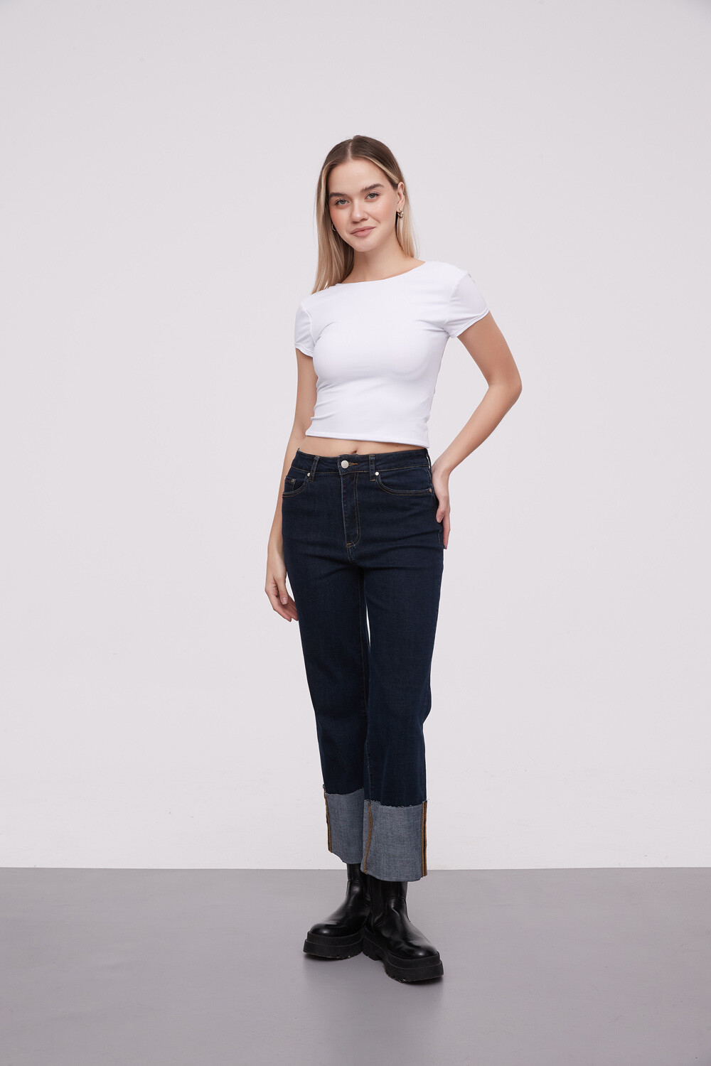 Pantalon Lilins Azul Indigo
