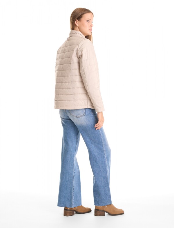 Campera Abrigo 3 En 1 BEIGE CLARO