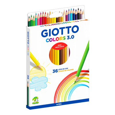 Lápices de Color Giotto 3.0 x36 Lápices de Color Giotto 3.0 x36