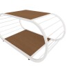 Mesa de centro canela con blanco Mesa de centro canela con blanco