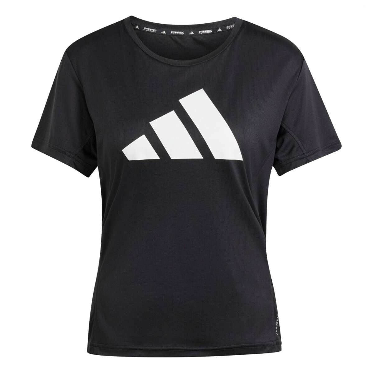 Remera Run It Tee De Mujer - Negro 