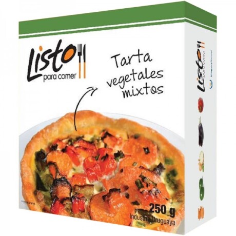 Tarta de vegetales 250 g Tarta de vegetales 250 g