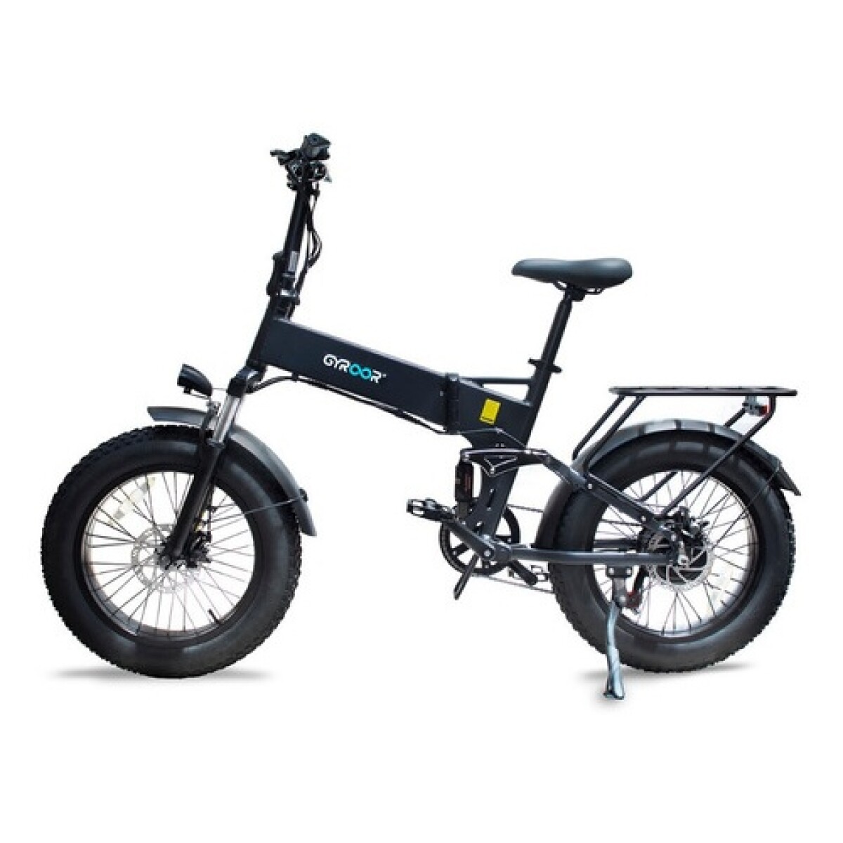 Bicicleta eléctrica plegable Gyroor rodado 20" con 7 velocidades 48V 500W 