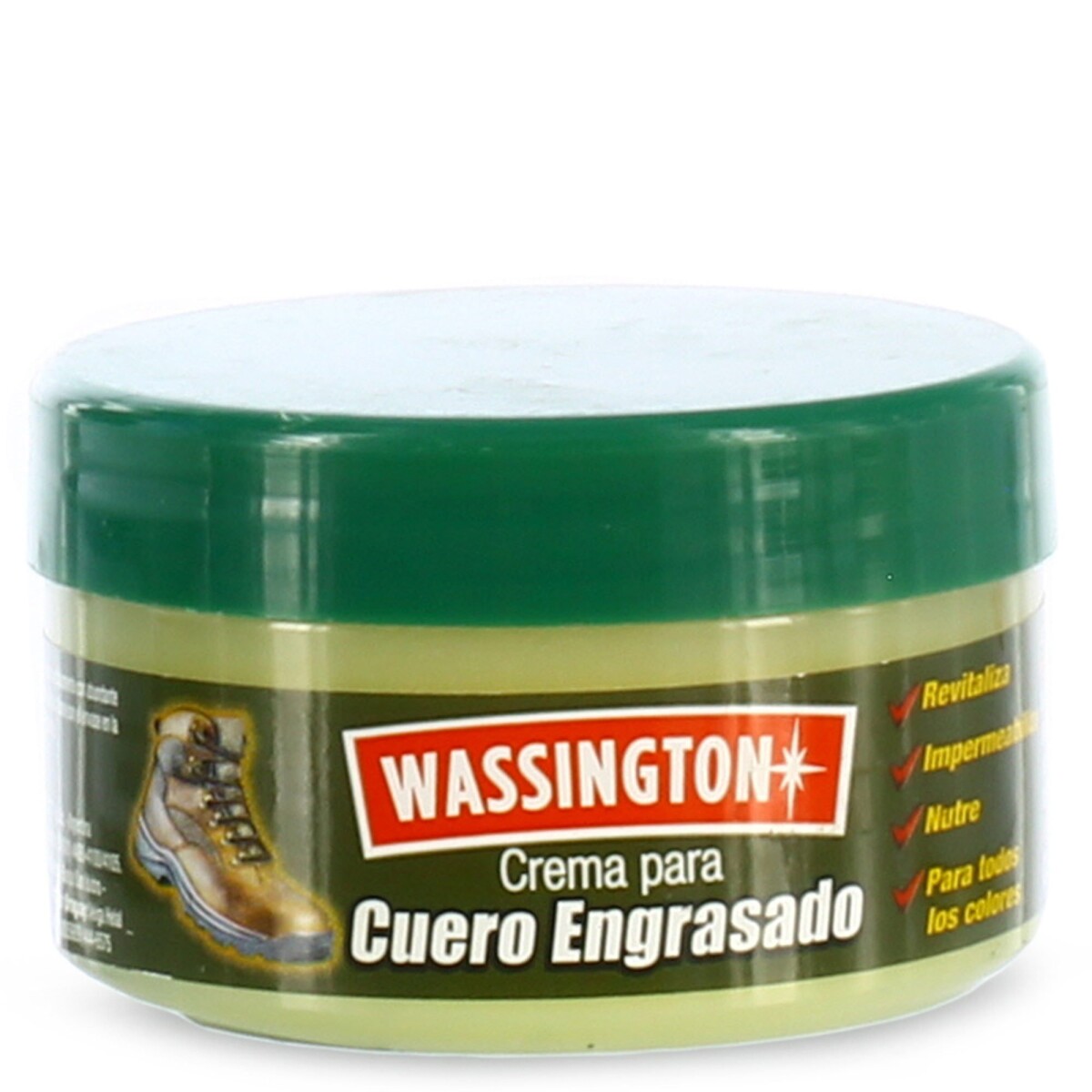 Limpiador Wassington Crema p/ Engrasar - Beige Natural 