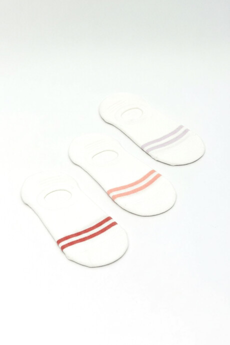Medias Ankle Sailor, Pack X 3 Color Unico