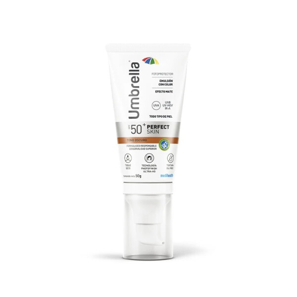 Protector Solar Umbrella | Perfect Skin T Oscuro Spff 50+ | 50ml Protector Solar Umbrella | Perfect Skin T Oscuro Spff 50+ | 50ml