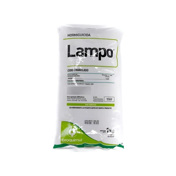 HORMIGUICIDA GRANULADO 1KG LAMPO Hormiguicida Granulado 1kg Lampo
