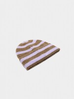 Gorro De Rayas Con Dobladillo multicolor