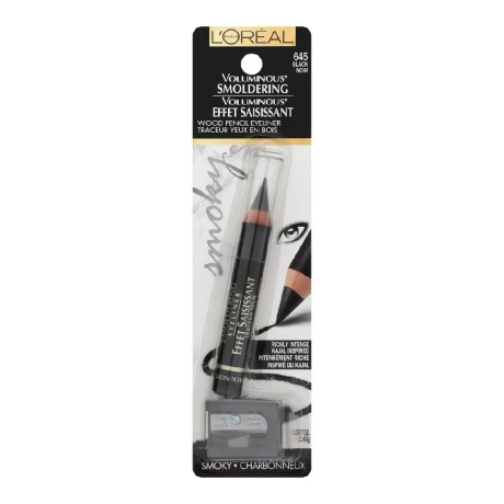 Delineador L'Oréal Paris Volum Smoldering Eyeliner Negro Delineador L'Oréal Paris Volum Smoldering Eyeliner Negro