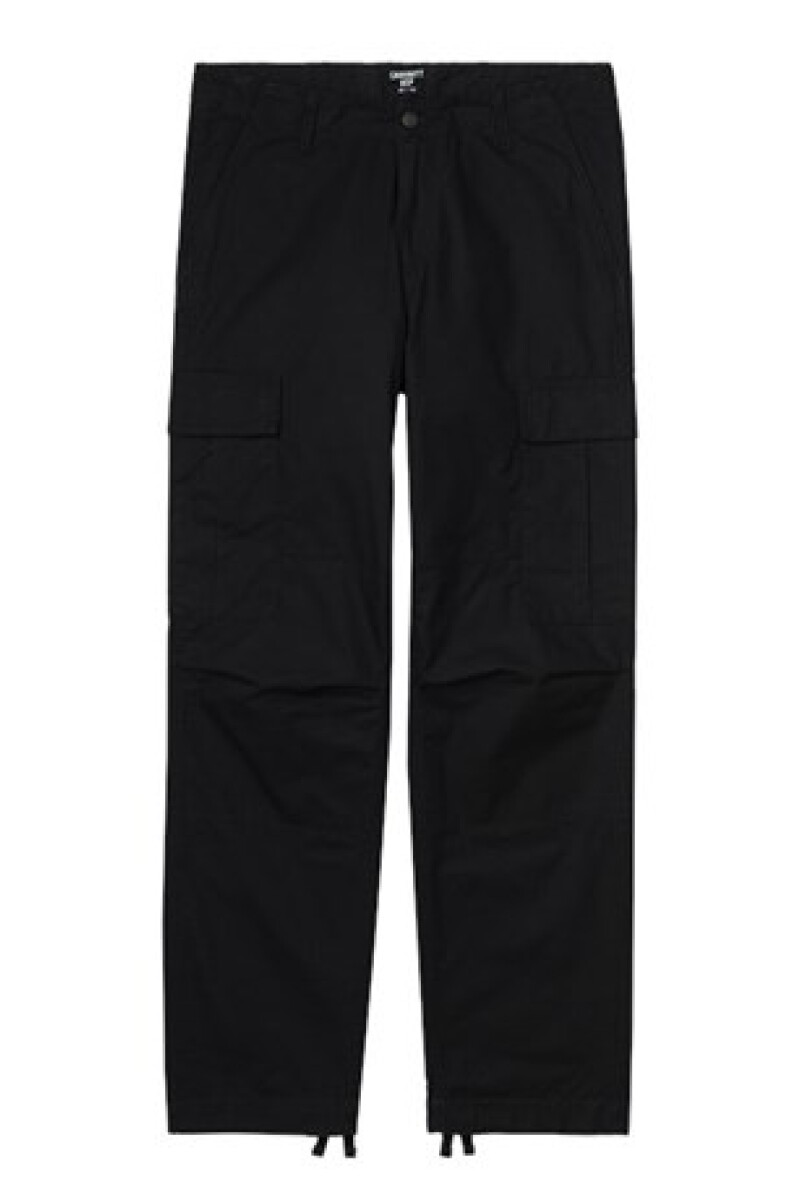 REGULAR CARGO PANT Negro