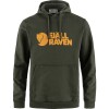 Polerón Fjallraven Logo Hoodie Hombre Deep Forest