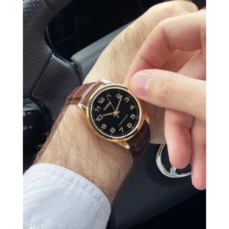 Reloj Análogo Casio MTP-V001GL-1BUDF Resistente Al Agua Reloj Análogo Casio MTP-V001GL-1BUDF Resistente Al Agua