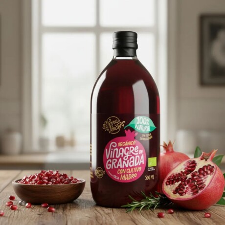 Vinagre de Granada Orgánico 500ML Terra Verde Vinagre de Granada Orgánico 500ML Terra Verde