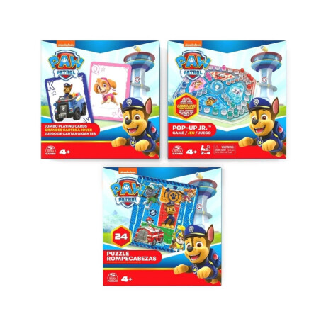 Set 3 Juegos Paw Patrol Set 3 Juegos Paw Patrol