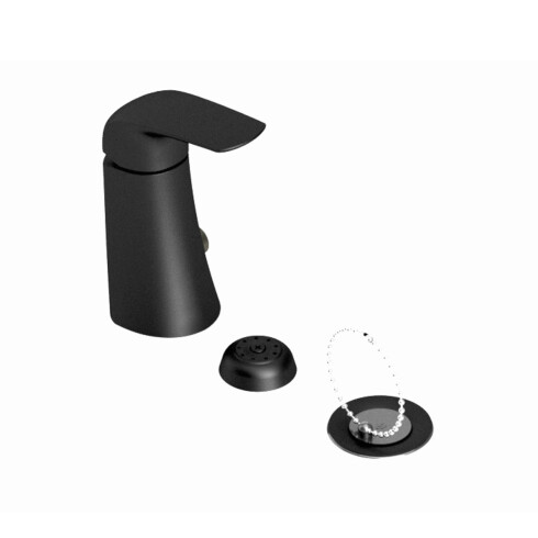 Griferia De Bidet Monocomando Negro Fv Epuyen 000