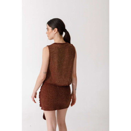 Falda Lazo Knit Uva