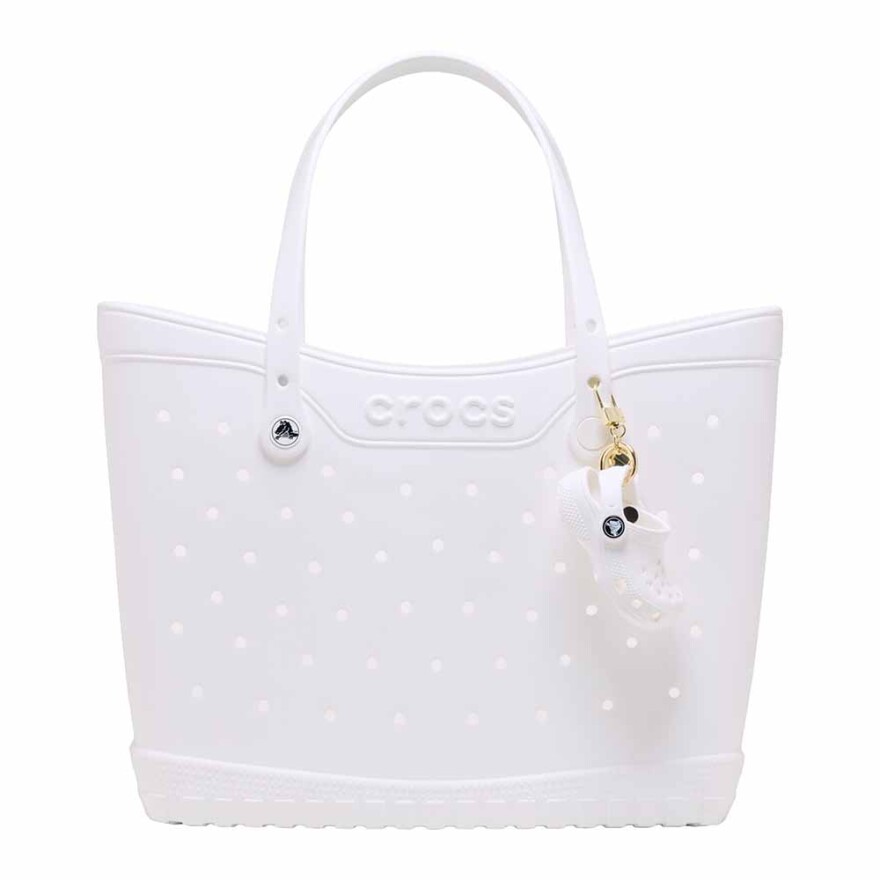 Llavero Crocs Classic Clog Bag Charm Unisex White